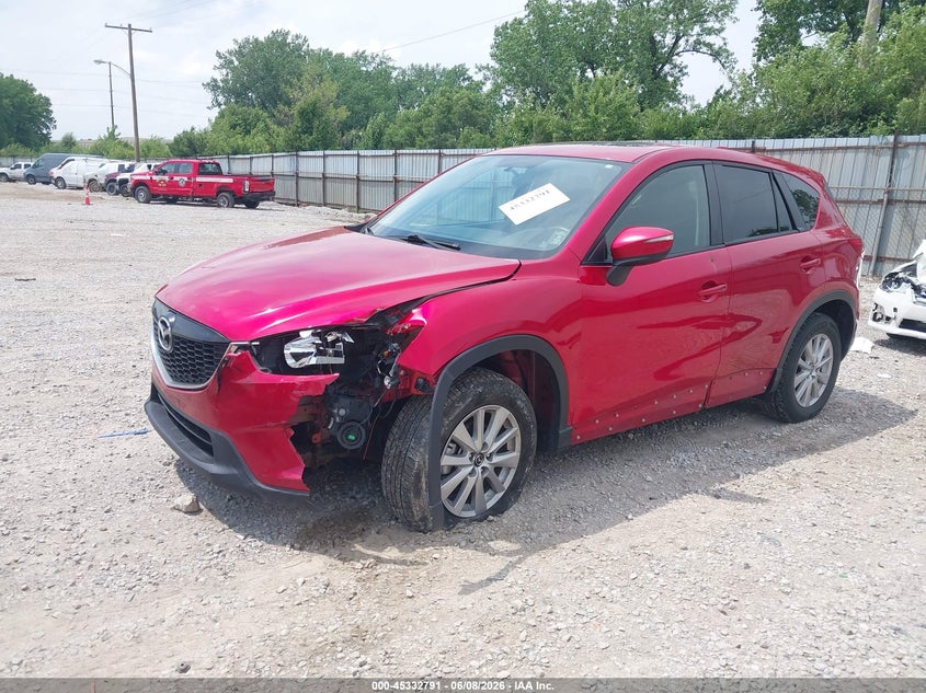 Vin: jm3ke2cy2f0475270, lot: 45830727, mazda cx-5 touring 20152