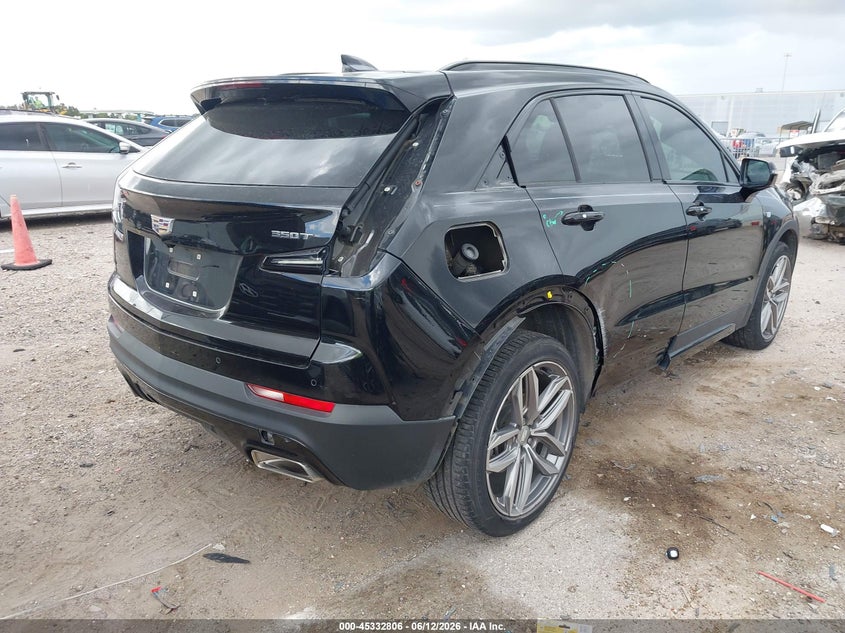 Vin: 1gyfzer44nf106999, lot: 45830742, cadillac xt4 fwd sport 20224