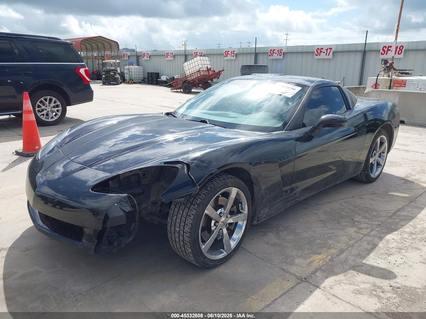 Vin: 1g1ye2dw4a5105894, lot: 45830744, chevrolet corvette 20102