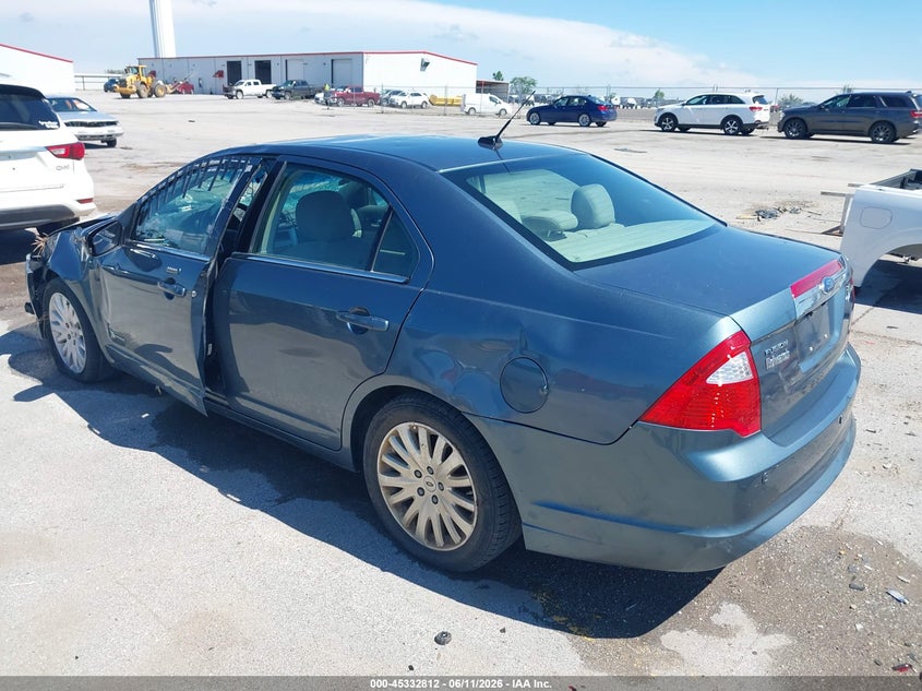 2011 FORD FUSION HYBRID auction photo 3
