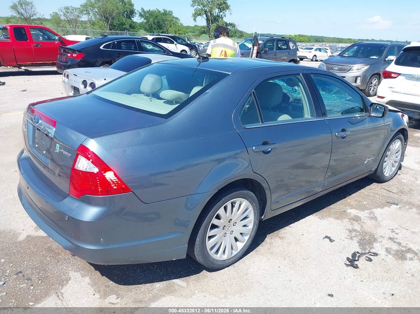 2011 FORD FUSION HYBRID auction photo 4