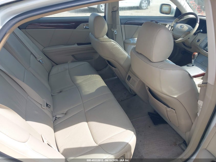 2008 TOYOTA AVALON SEDAN 3.5L V-6 DOHC, VVT, 268HP