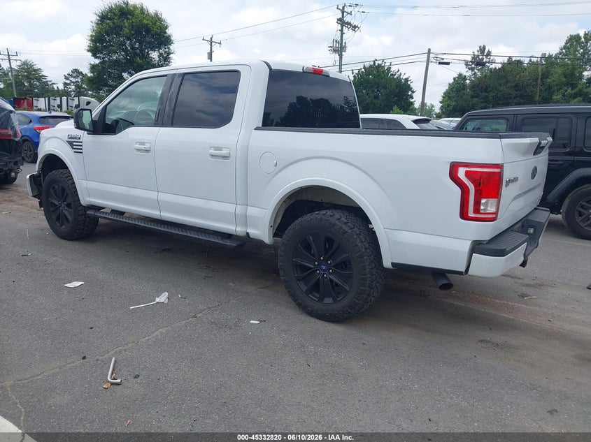 Vin: 1ftew1ef7gkb32085, lot: 45830756, ford f-150 king ranch/lariat/platinum/xl/xlt 20163