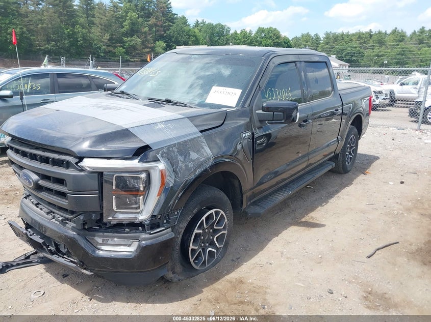 2021 Ford F-150 Lariat 1FTEW1EP3MFC97476 photo 1