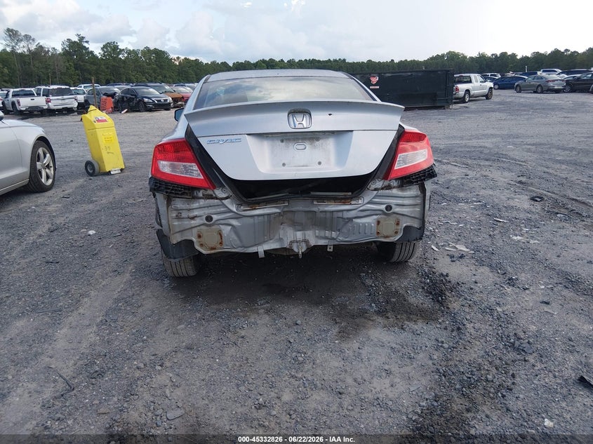 2012 HONDA CIVIC auction photo 6