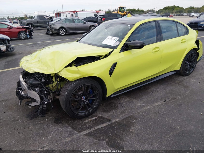 Vin: wbs53ay08pfp50026, lot: 45830770, bmw m3 20232