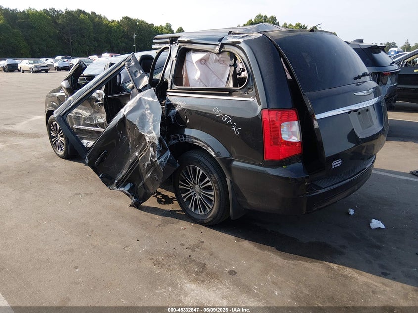 Vin: 2c4rc1hg0er298052, lot: 45830782, chrysler town & country s 20143