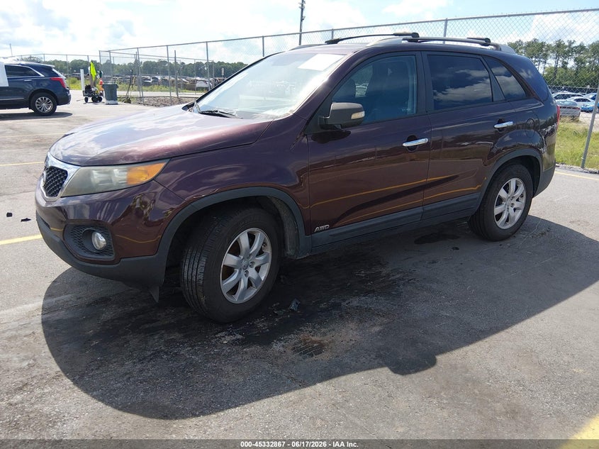 2013 Kia Sorento Lx 5XYKTCA6XDG333083 photo 1