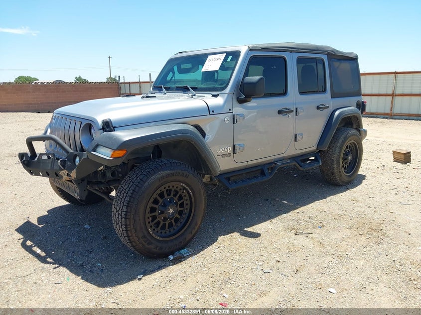 JEEP WRANGLER UNLIMITED 2018 VIN 1C4HJXDG0JW137762