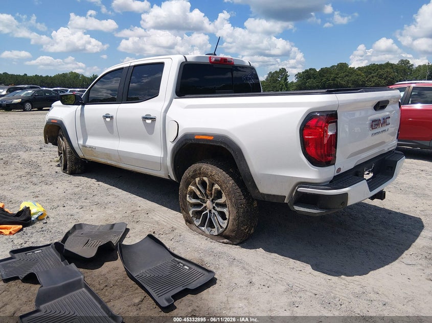 Vin: 1gtp6fek6p1152007, lot: 45830831, gmc canyon 4wd  short box denali 20233