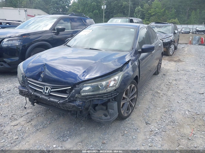 2015 HONDA ACCORD auction photo 2