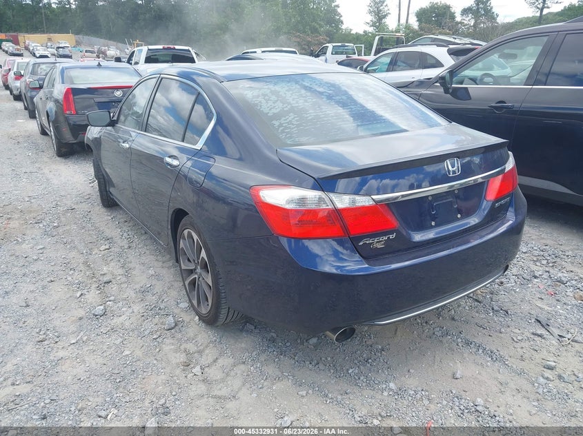 2015 HONDA ACCORD auction photo 3