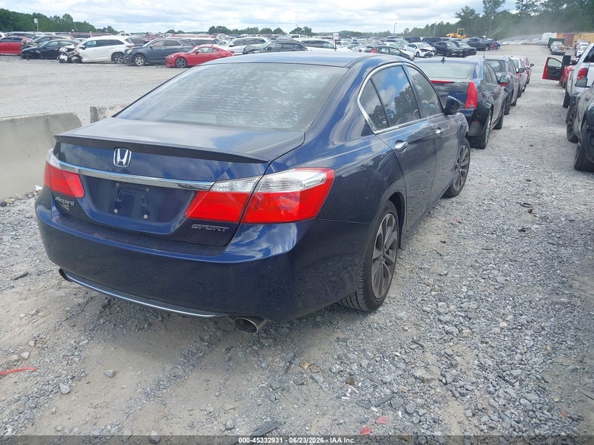 2015 HONDA ACCORD auction photo 4