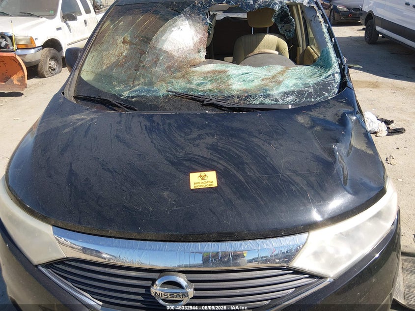 2014 Nissan Quest Sv VIN: JN8AE2KP5E9101098 Lot: 45332944