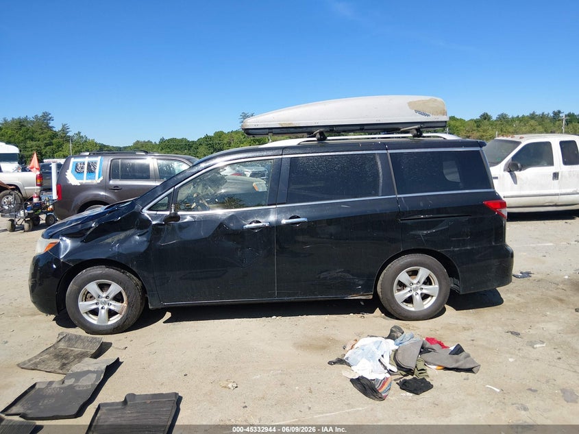 2014 Nissan Quest Sv VIN: JN8AE2KP5E9101098 Lot: 45332944
