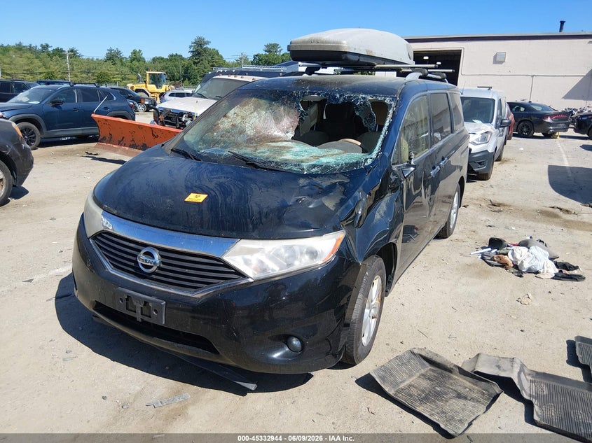 2014 Nissan Quest Sv VIN: JN8AE2KP5E9101098 Lot: 45332944