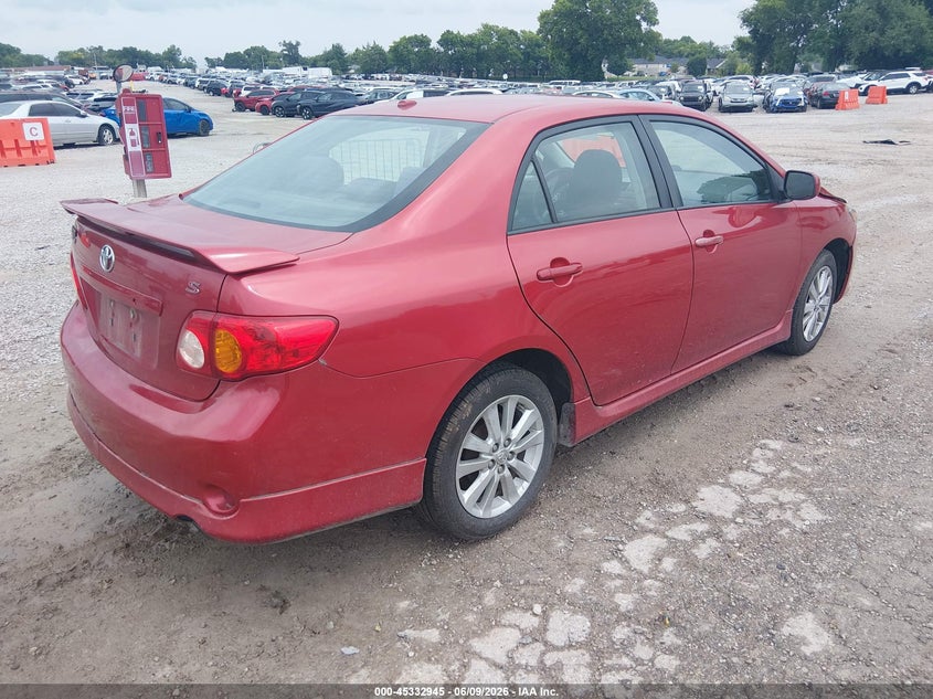 2010 TOYOTA COROLLA SEDAN 1.8L I-4 DOHC, VVT, 132HP