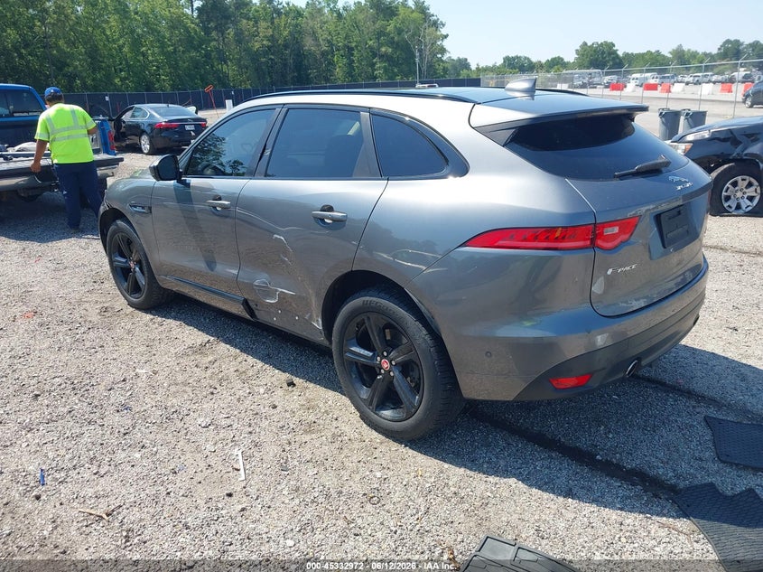 Vin: sadcl2ev5ja246157, lot: 45830908, jaguar f-pace 35t r-sport 20183