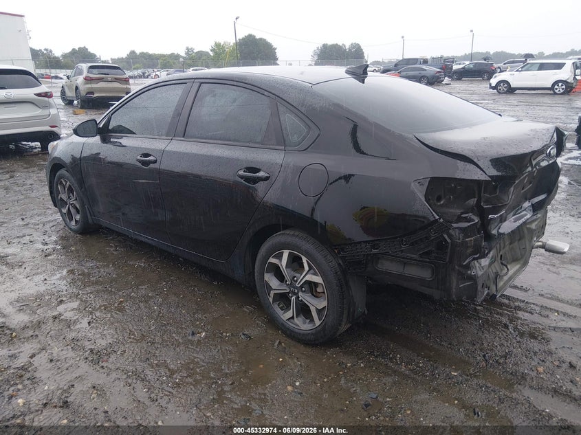 Vin: 3kpf24ad5le142319, lot: 45830910, kia forte lxs 20203