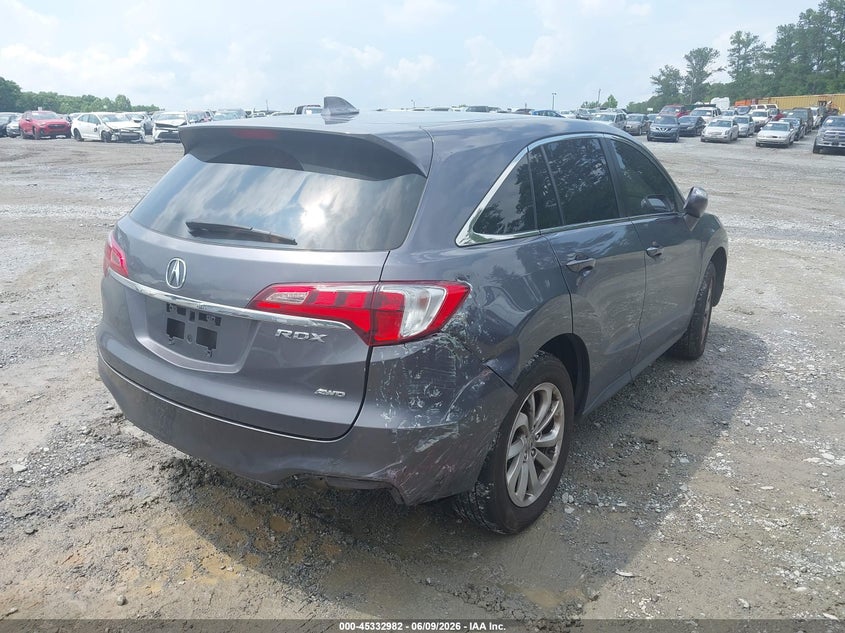 2017 ACURA RDX auction photo 4