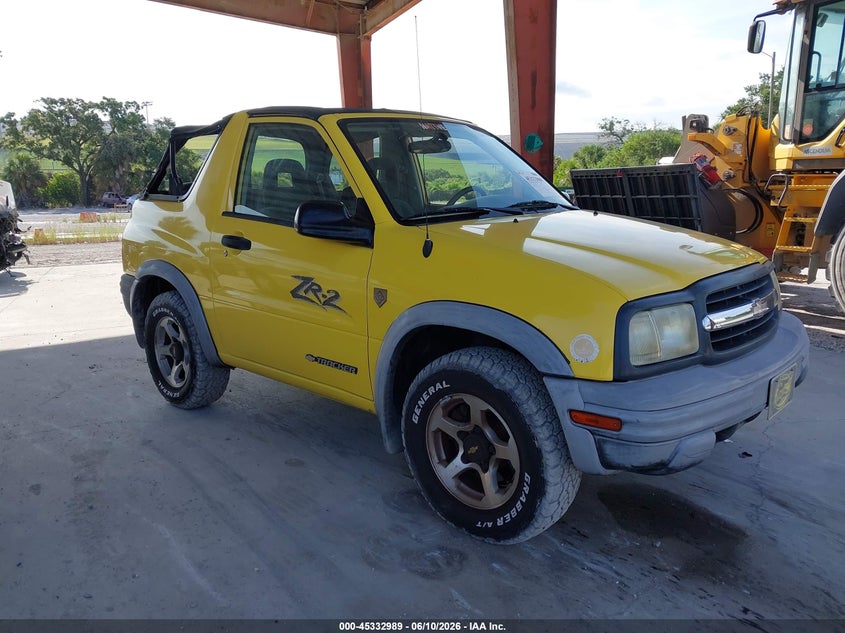 2002 CHEVROLET TRACKER auction photo 1
