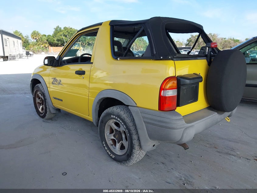 2002 CHEVROLET TRACKER auction photo 3
