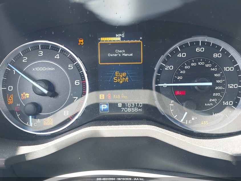 2020 Subaru Ascent Limited VIN: 4S4WMAJD0L3414402 Lot: 45332994