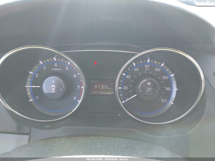 2012 HYUNDAI SONATA auction photo 7