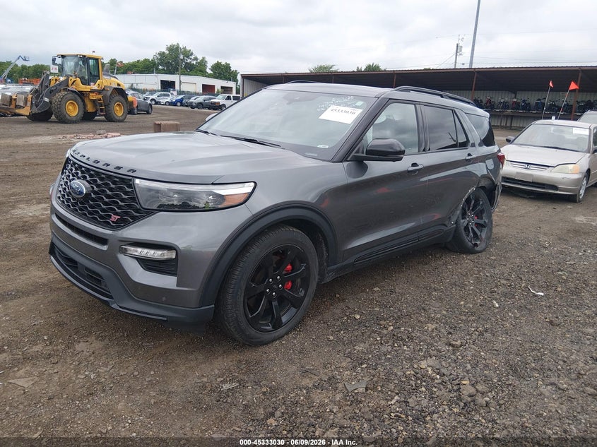 Vin: 1fm5k8gc9pga71080, lot: 45830966, ford explorer st 20232