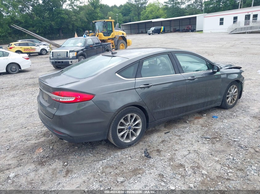 2017 FORD FUSION auction photo 4