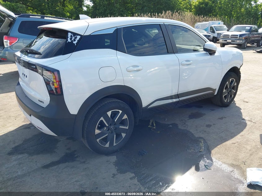Vin: 3n8ap6cb0sl419282, lot: 45831009, nissan kicks sv intelligent awd 20254