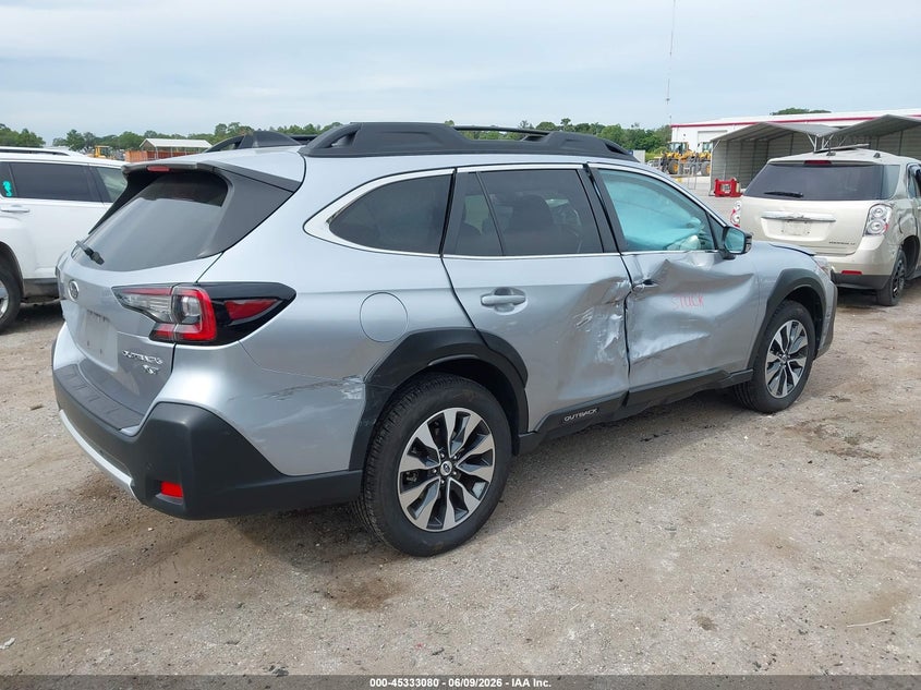 Vin: 4s4btgnd4p3167857, lot: 45831016, subaru outback limited xt 20234