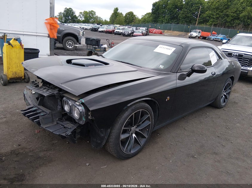 Vin: 2c3cdzfj9gh237053, lot: 45831021, dodge challenger 392 hemi scat pack shaker 20162