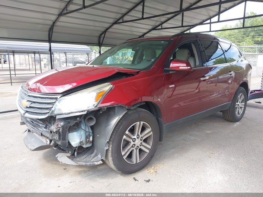 2016 Chevrolet Traverse 2lt 1GNKVHKD9GJ279615 photo 1