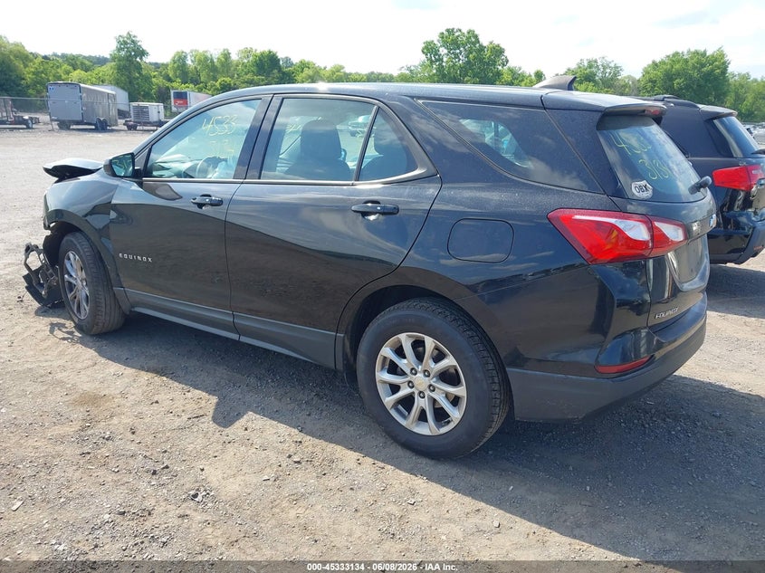 Vin: 2gnaxsev3k6114639, lot: 45831070, chevrolet equinox ls 20193