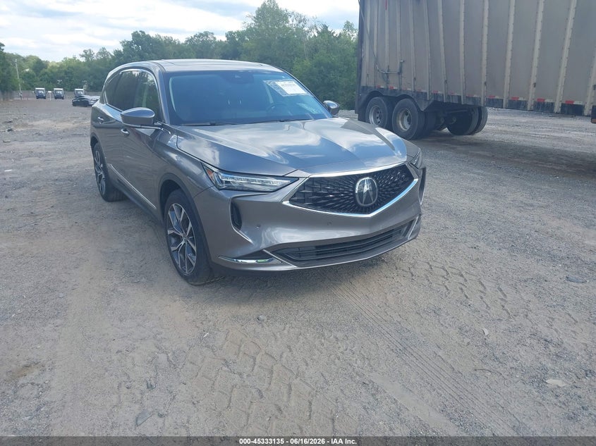 Vin: 5j8ye1h4xpl023488, lot: 45831071, acura mdx technology package 20231