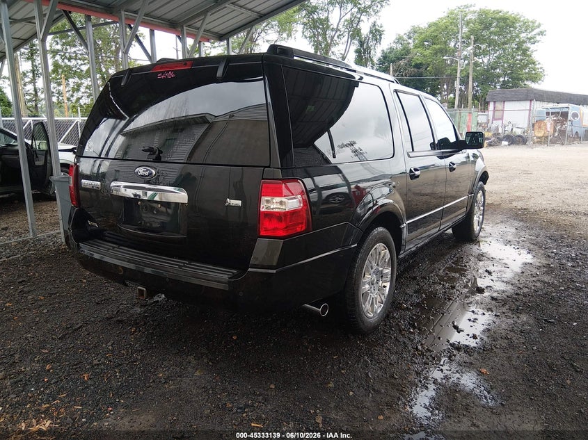 Vin: 1fmjk2a58cef65426, lot: 45831075, ford expedition el limited 20124