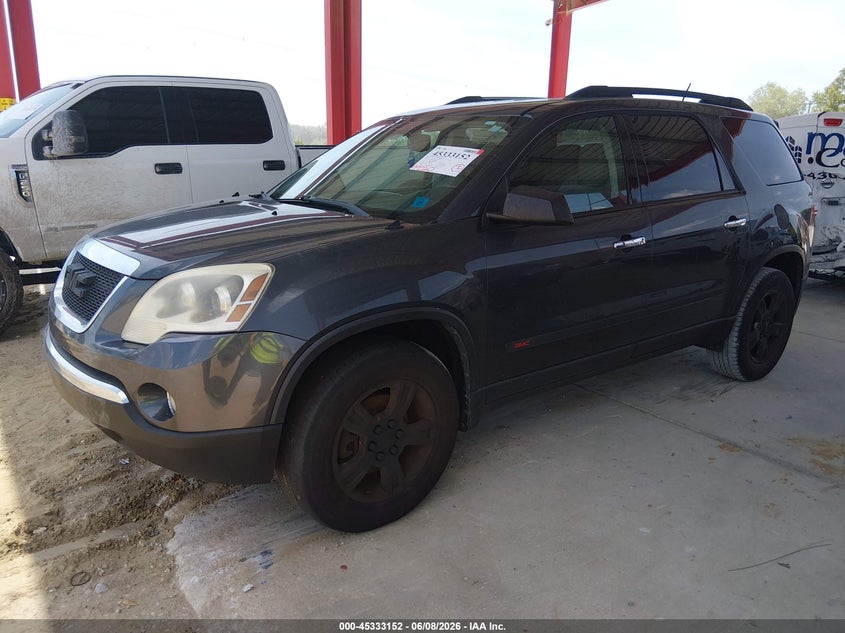 Vin: 1gkkrped8bj134968, lot: 45831088, gmc acadia sle 20112