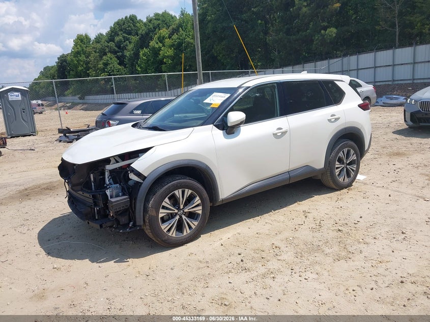 2021 NISSAN ROGUE auction photo 2