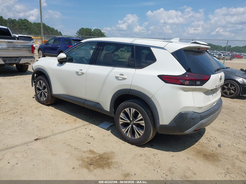 2021 NISSAN ROGUE auction photo 3