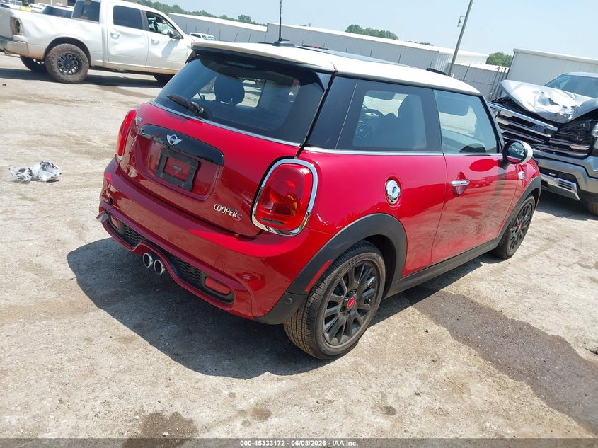 Vin: wmwxp7c51h3b93506, lot: 45831108, mini hardtop cooper s 20174