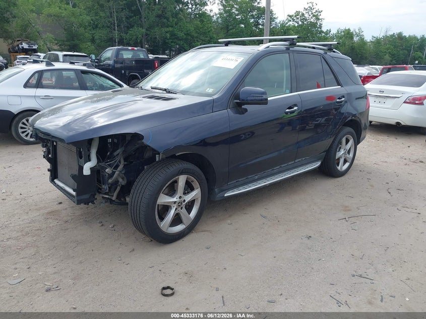 2018 MERCEDES-BENZ GLE 350 auction photo 2