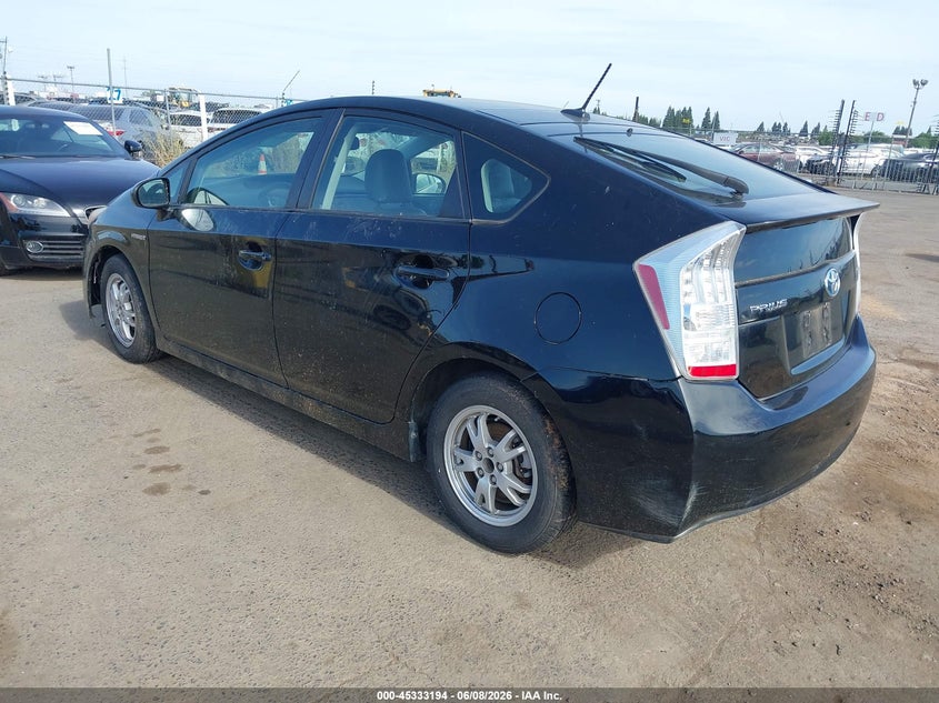 Vin: jtdkn3du3a0051051, lot: 45831130, toyota prius iv 20103