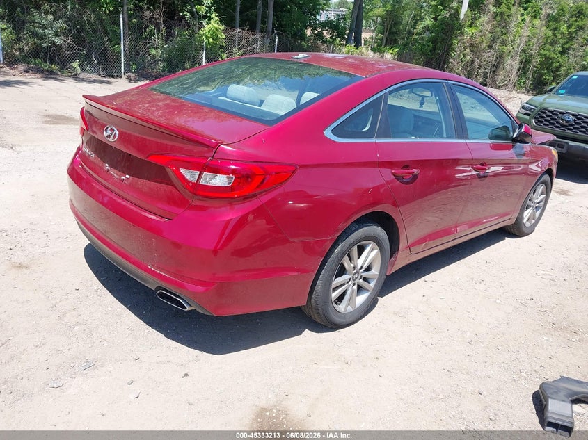2016 HYUNDAI SONATA auction photo 4