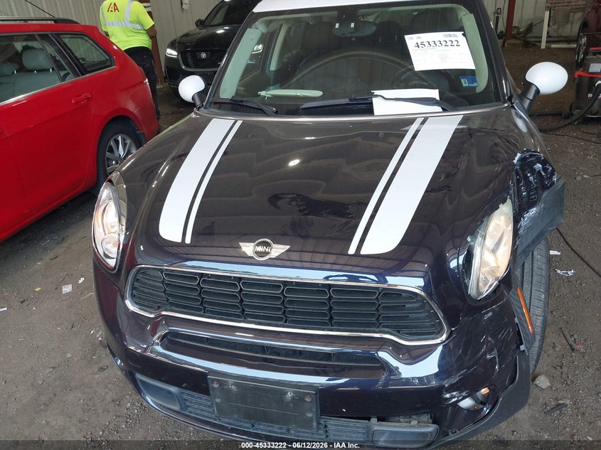 2014 Mini Countryman Cooper S VIN: WMWZC3C50EWP27423 Lot: 45333222