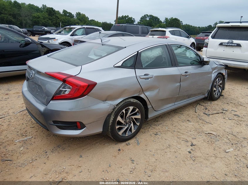 Vin: 2hgfc2f79jh571549, lot: 45831191, honda civic ex 20184