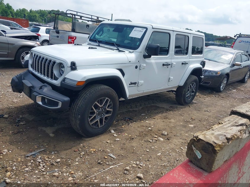 2025 Jeep Wrangler 4-Door Sahara 4x4 1C4PJXEN6SW598345 photo 1