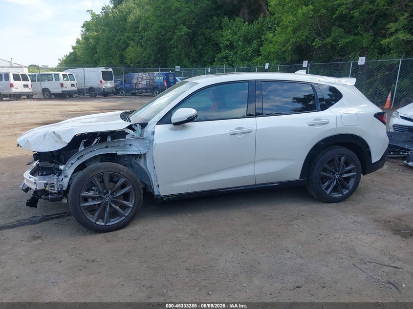 2025 Acura Adx A-Spec VIN: 3HDSA1H5XSM701297 Lot: 45333285