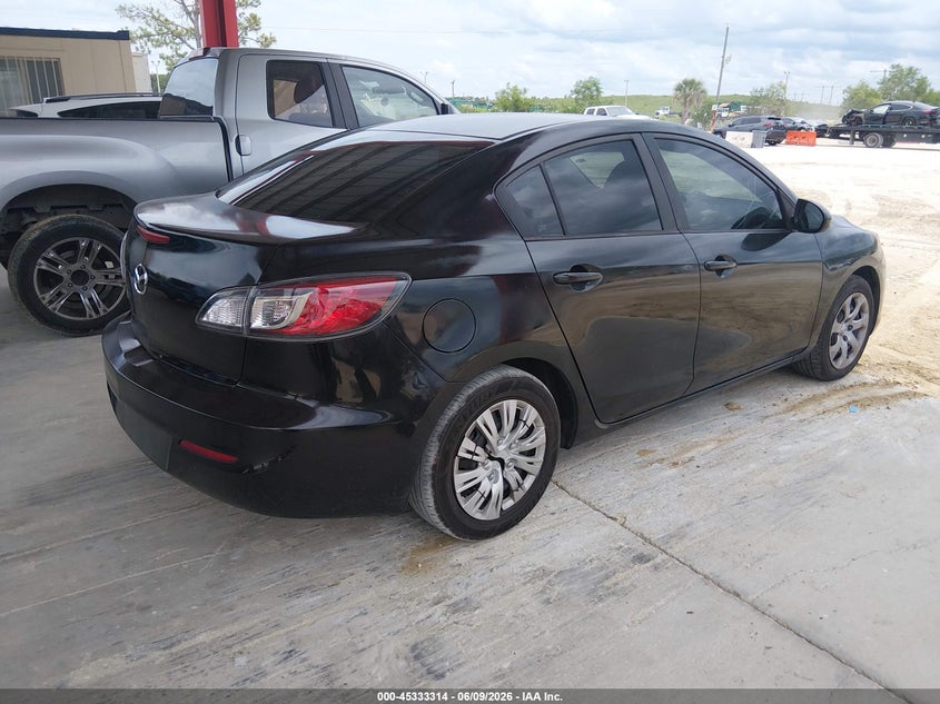 Vin: jm1bl1uf4c1552166, lot: 45831250, mazda mazda3 i sport 20124