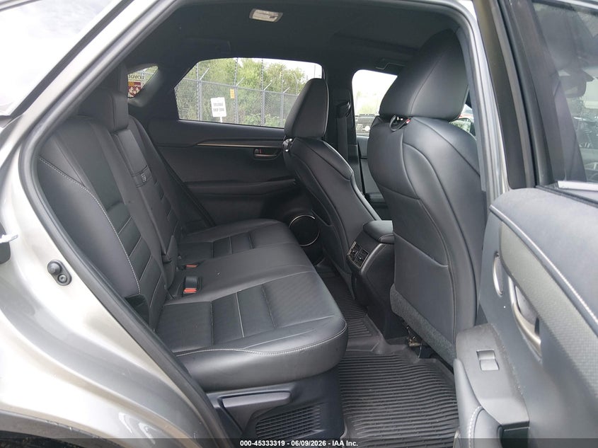 2015 LEXUS NX 200T auction photo 8